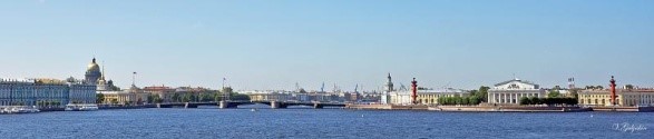 Что можно посмотреть в Санкт-Петербурге? Панорама Зимнего дворца, Адмиралтейства и Стрелки Васильевского острова